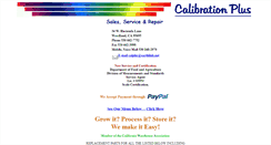 Desktop Screenshot of calibrationplus.com